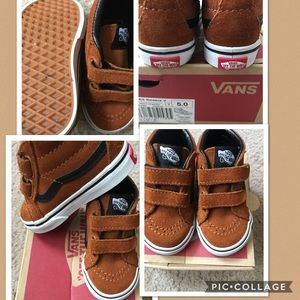 Boys vans size 5